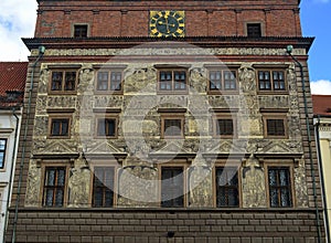 Renaissance Town Hall, Republic Square Plzen Czech Republic