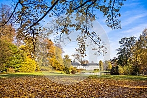 Renaissance Velke Losiny chateau, Sumperk region, Hruby Jesenik mountains, Czech republic