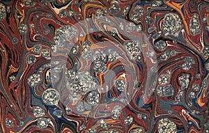 Renaissance/Victorian Marbled Paper 43