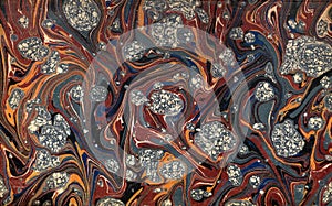 Renaissance/Victorian Marbled Paper 44