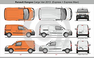 Renault Kangoo Cargo Van 2013 Express and Maxi