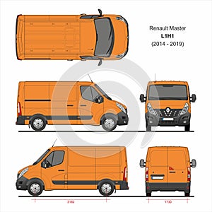 Renault Master Cargo Delivery Van L1H1 2014-2019