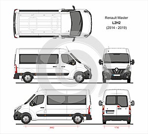 Renault Master Passenger Combi Van L2H2 2014-2019