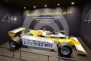 89th Geneva International Motor Show - Renault RS10 1979 F1 car