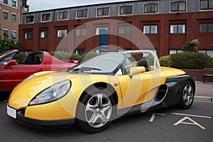 Renault soft-top convertible roadster sportscar