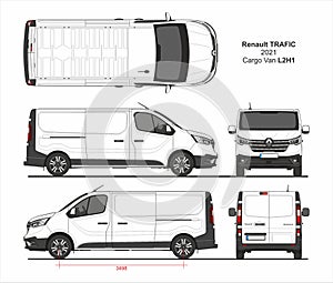 Renault Trafic Cargo Delivery Van L2H1 2021