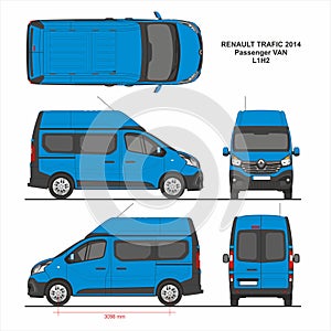 Renault Trafic Passenger Van L1H2 2014