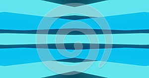 Render with an abstract background of different glowing blue stripes