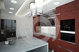 Render of the apartment