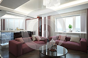 Render of the apartment