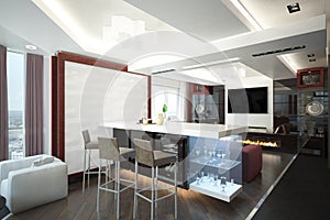 Render of the apartment