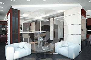 Render of the apartment photo