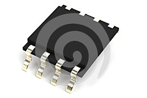 Render of electronic part