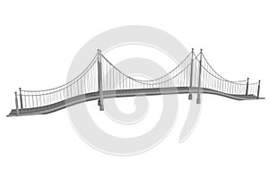 Render illustration architecture bridge