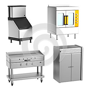Render of profi kitchen elements