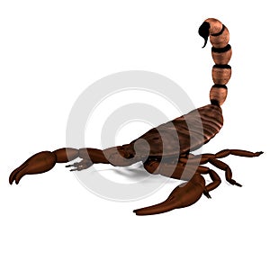 Render of scorpion