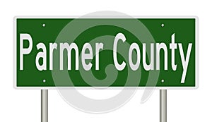 Road sign for Parmer County photo