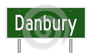 Highway sign for Danbury photo