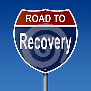 Road to Recovery sign photo