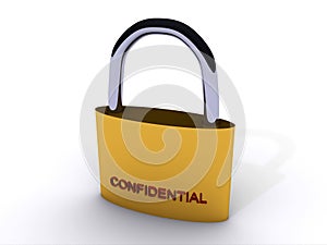 Rendering of a Lock (Confidential)