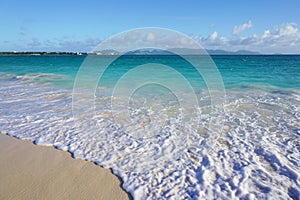 Rendez-vous Bay beach in Anguilla photo