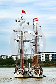 Rendez-Vous Tall Ships Regatta 2017 Greenwich river Thames