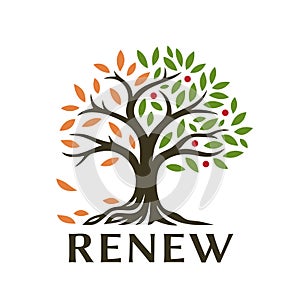 Renew tree emblem