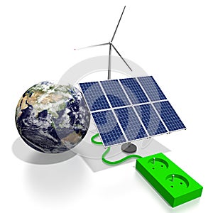 Renewable energy concept