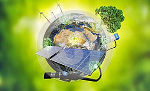 Renewable energy, sustainability, future , energy transition photo