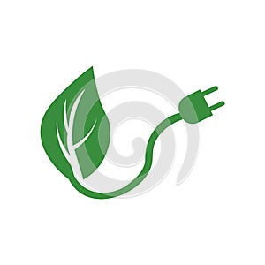 Renewable energy icon vector sign and symbol isolated on white background, Renewable energy logo concept