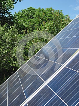 Renewable energy - photovoltaic cells - solar panels for domestic use