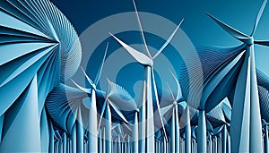 Renewable Energy: A Vision for the Future Earth, Made with Generative AI