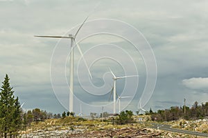 Renewable Energy Wind Power Windmill Turbines