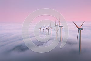 Renewable energy with wind turbines