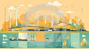 Renewable Energy: Wind Turbines and Solar Panels