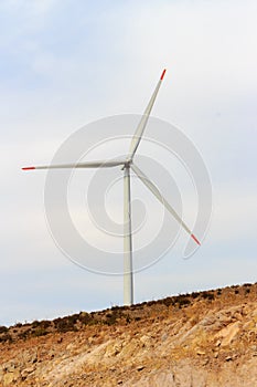 Renewable energy wind vane.