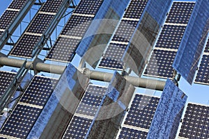 Renewable Green Energy Photovoltaic Solar Panels