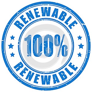 Renewable vector ink stamp