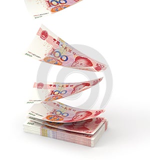 Renminbi falling down