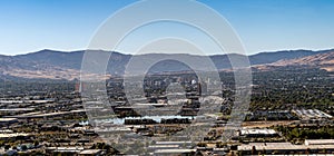Reno and Sparks Nevada cityscape. photo
