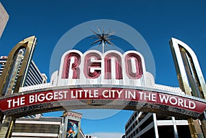 Reno welcome sign