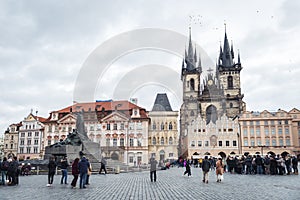 RenovatÃÂ±on of Town Hall in Prague, Czech Republic