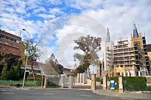 Renovate St Mary`s Cathedral at Perth Lord street in Perth, Aust