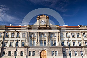 Renovated historic barracks in Prague