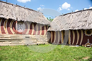 Renovated house of Trypillian culture