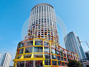 Renovated Shenzhen Women and Childrenâs Building community center designed by MVRDV architects in Shenzhen. photo