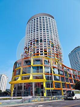 Renovated Shenzhen Women and Childrenâs Building community center designed by MVRDV architects in Shenzhen. photo