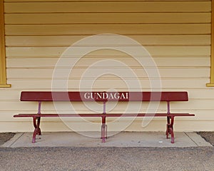 The renovated station of Gundagai