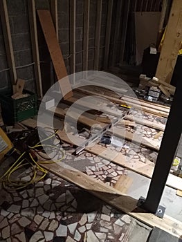 Renovating apartm floor