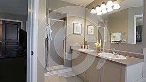 Renovation Bathroom Interior Design. Real estate